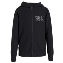 Calvin Klein Jeans - HYBRID LOGO ZIP THROUGH