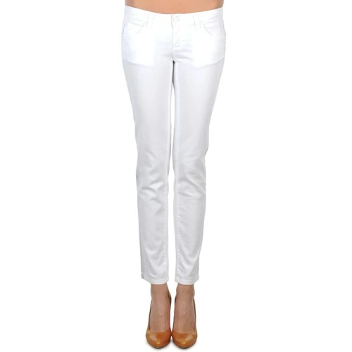 Calvin Klein Jeans - JEAN BLANC BORDURE ARGENTEE - Image 2