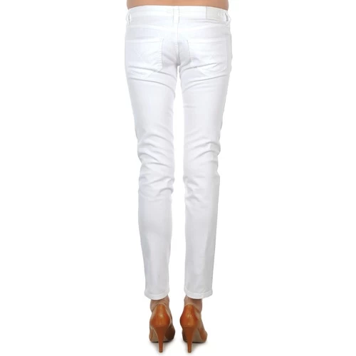 Calvin Klein Jeans - JEAN BLANC BORDURE ARGENTEE - Image 4