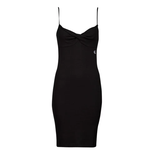 Calvin Klein Jeans - STRAPPY TWISTED RIB DRESS