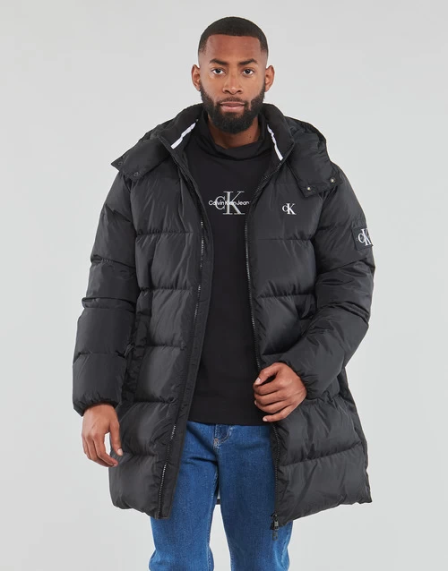 Calvin Klein Jeans - ESS LONG HOODED DOWN JACKET