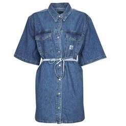 Calvin Klein Jeans - UTILITY BELTED SHIRT DRESS