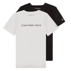 Calvin Klein Jeans - CKJ LOGO 2-PACK T-SHIRT X2
