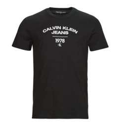 Calvin Klein Jeans - VARSITY CURVE LOGO T-SHIRT