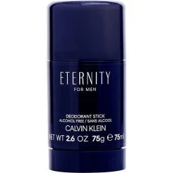Eternity By Calvin Klein Deodorant Stick Alcohol Free 2.6 Oz For Men