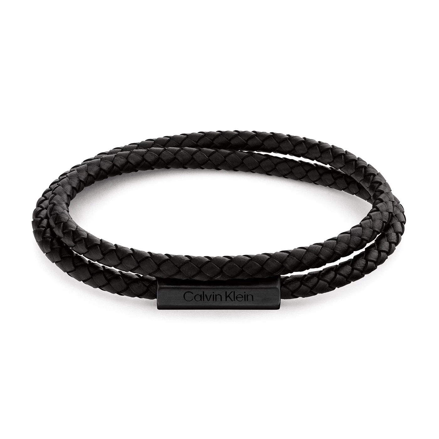 Calvin Klein Brown Leather Bracelet CJ35000209