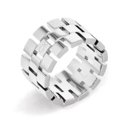 Calvin Klein Silver Coloured Ring CJ35000324