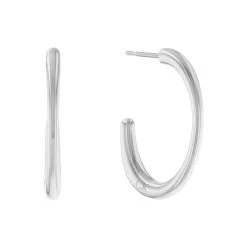 Calvin Klein Zilverkleurige Creolen CJ35000346